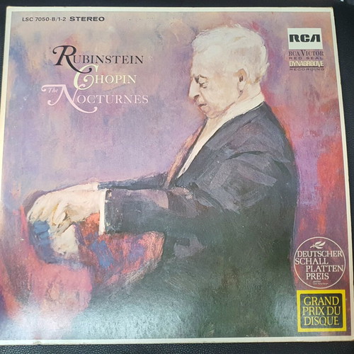 Vinyl Rubinstein - Chopin: The Nocturnes used, classical