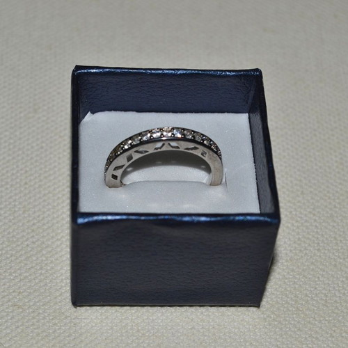 Monopetro and ring set new stainless steel with zircon