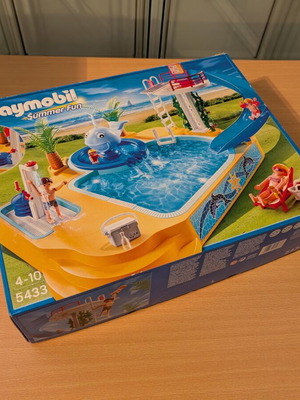 Playmobil 5433 Children's Pool with Whale μεταχειρισμένο, πλήρες σε κουτί