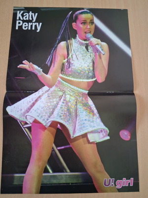 U!GIRL poster Katy Perry and The VAMPS new