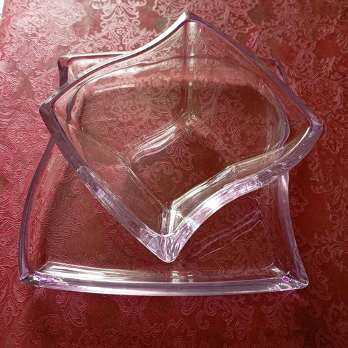 Plate and bowl new, set of two pieces