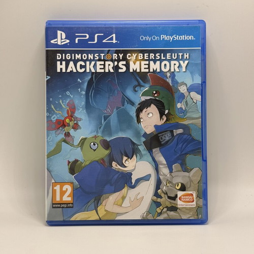 Digimonstory Cybersleuth Hacker's Memory PS4 used action adventure