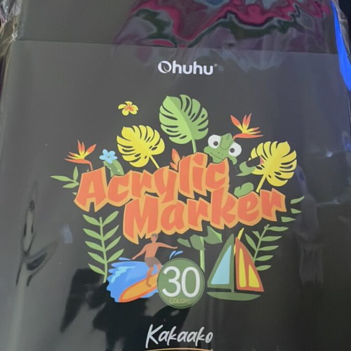 Ohuhu Acrylic Markers, 30 colours