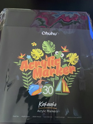 Ohuhu Acrylic Markers, 30 colours