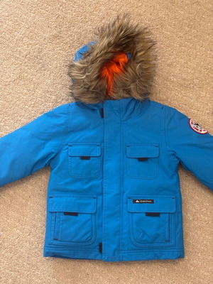 Παιδικό μπουφάν Quechua καινούργιο, μπλε, για 2-3 ετών