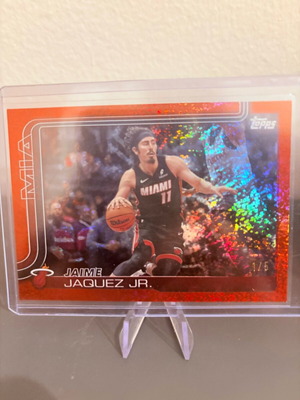 Jaime Jaquez Jr collectible card 1/5 from Topps Flagship 25-26 like new