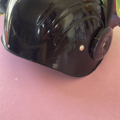 Kids helmet used, toy