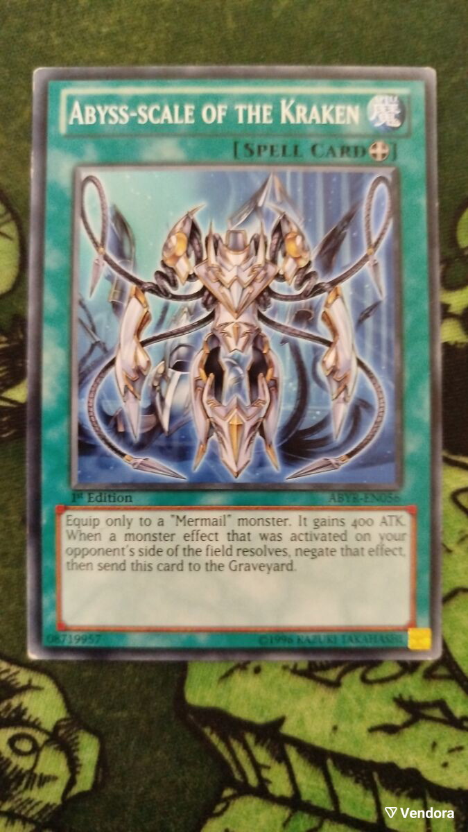 Yugioh Abyss-Scale Of The Kraken κάρτα… - € 0,20 - Vendora.gr