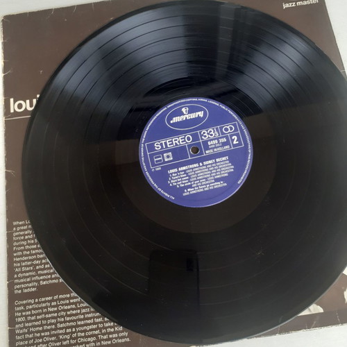 Louis Armstrong-Sidney Bechet LP used, jazz