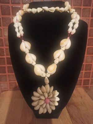 Necklace with shells used from Maldives