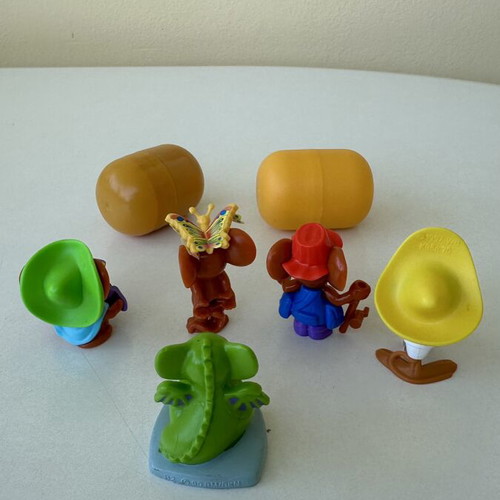 Vintage Kinder Surprise mice figures set of 5, like new