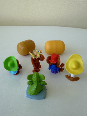Vintage φιγούρες ποντίκια Kinder Έκπληξη, σετ 5, σαν καινούργιο