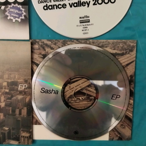 Dance Valley 2000 και Sasha EP CD σε άριστη κατάσταση, ηλεκτρονική μουσική