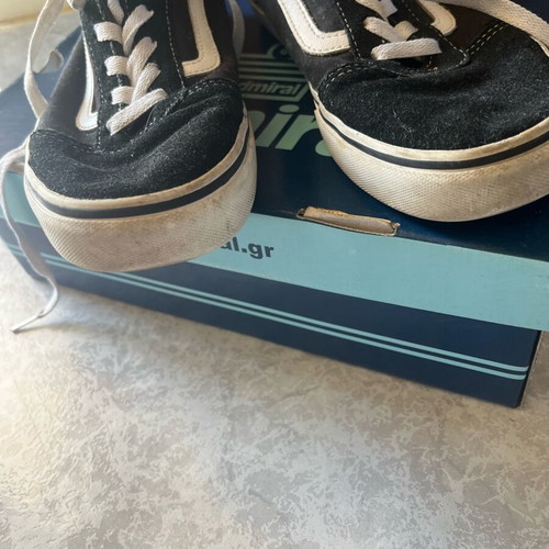 Vans Old Skool used, size 39, black sneakers