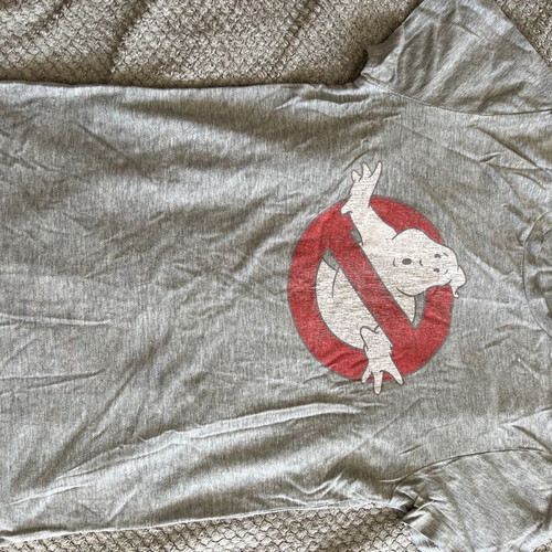 TopMan vintage Ghostbusters T-shirt size S used, gray