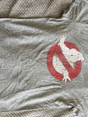 TopMan vintage Ghostbusters T-shirt size S used, gray