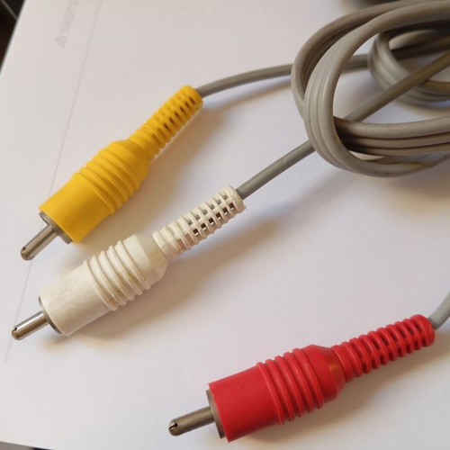 Nintendo Wii AV audio and video cable new