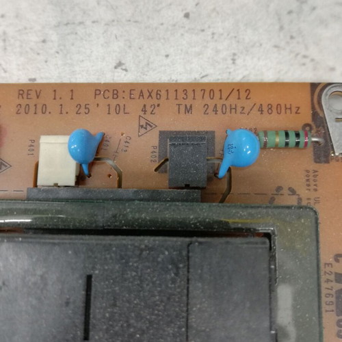 LG-42LD750 power supplies used, set of two