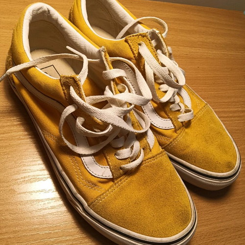 Vans shoes used, size 39, yellow