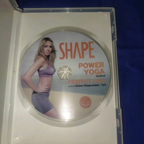 Power Yoga Eleni Petroulaki DVD like new, legs and glutes with bonus tips