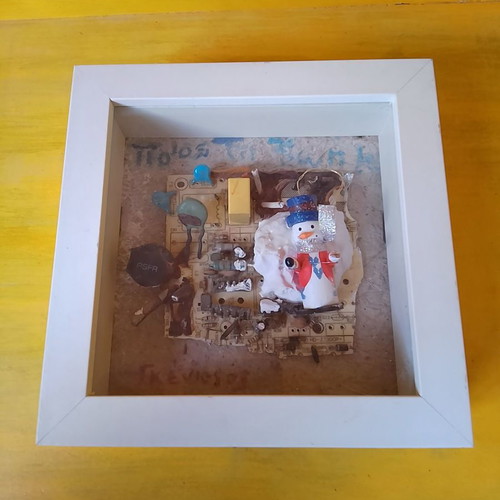 3D painting mixed media Andreas Gkenios 03 used