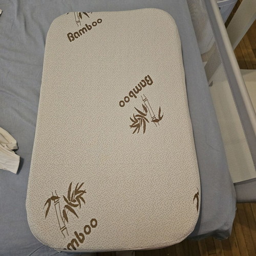 Chipolino Amore Mio cradle like new, adjustable height, grey