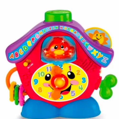 Educational clock like new for 6-36 months old babies