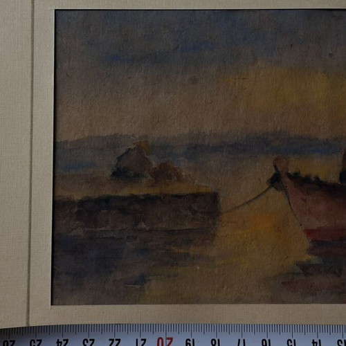 Two Watercolors S. Kakavrakas used