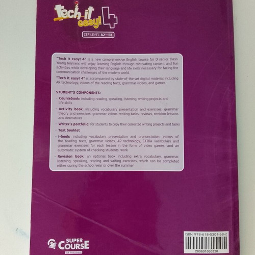 Tech It Easy 4 used book set with i-book CD