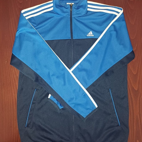 Adidas vintage jacket like new, blue, size L
