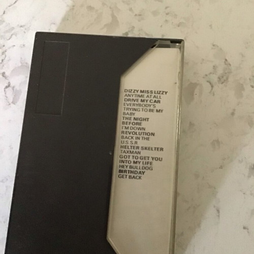 The Beatles Rock and Roll Music cassette used, pop