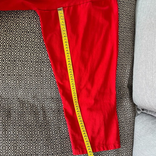 Unisex spring jacket red like new, cotton