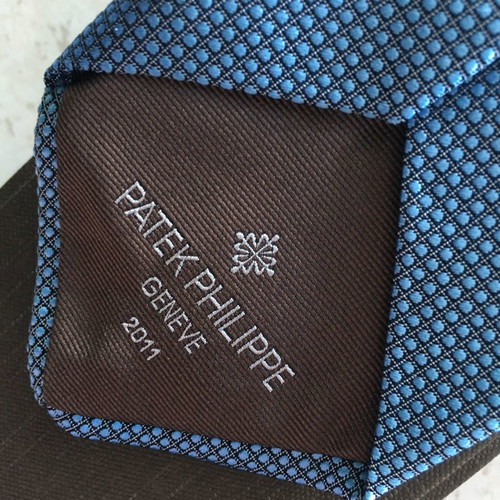 Patek Philippe ties by Ermenegildo Zegna 100% silk brand new with box