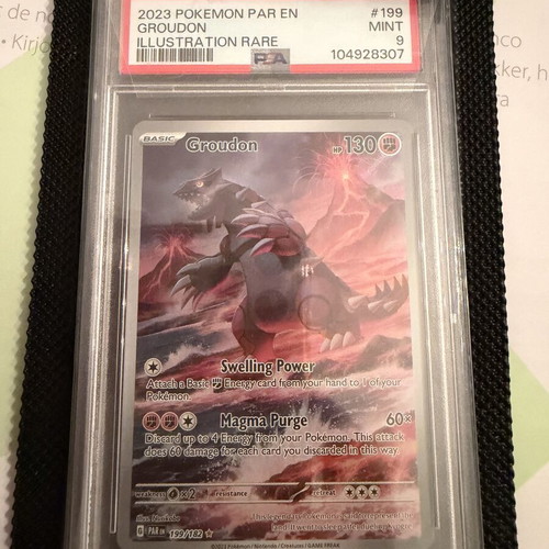 Groudon PAR 199/182 PSA9 card new
