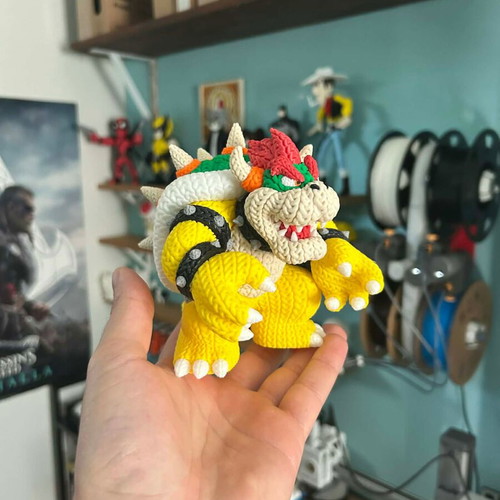 Bowser 3d printed figure new