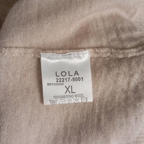 Lola merino wool cardigan new, size S/M, dusty rose color
