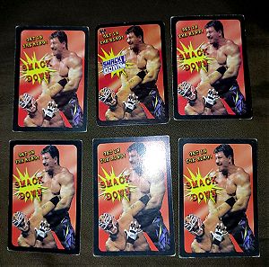 Smack Down -Get in the Ring-Wwe Eddie Guerrero back Side (92 cards)