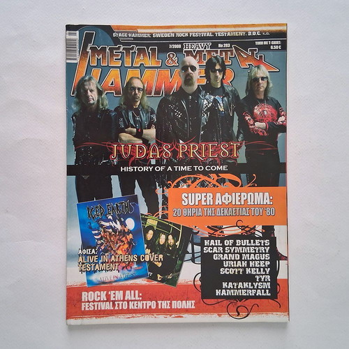 Metal Hammer 283 Magazine 2008 used