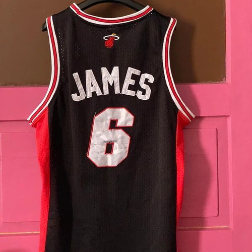 NBA Lebron James Heat 6 basketball jersey, adidas, size XL