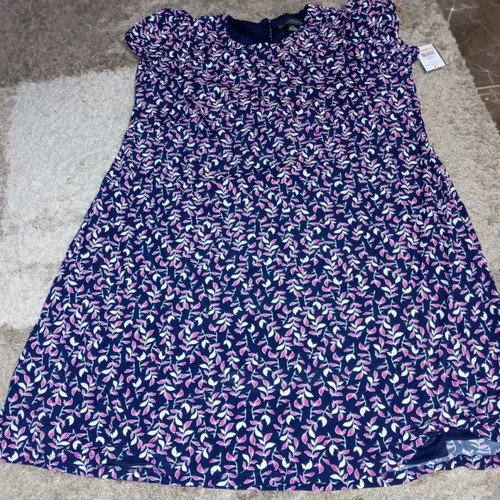 Jessica Howard summer dress size W14 new, blue floral print
