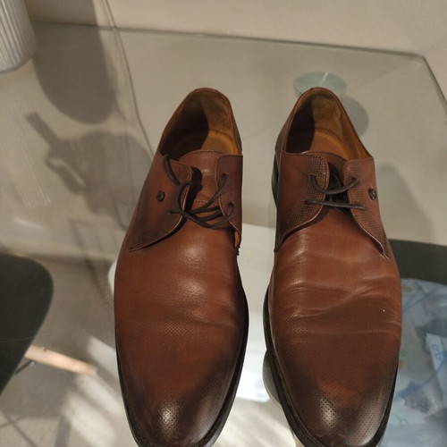 Gianna Kazakou brown leather shoes