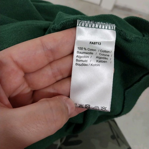 Lacoste green polo t-shirt boy's size 12 used