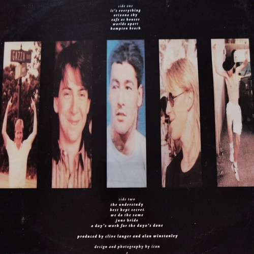 China Crisis What Price Paradise LP vinyl, sophisti-pop