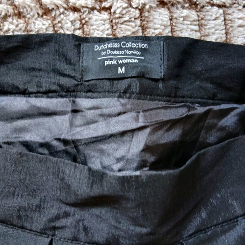 Skirt Pink Woman by Doukissa Nomikou like new, black, size M