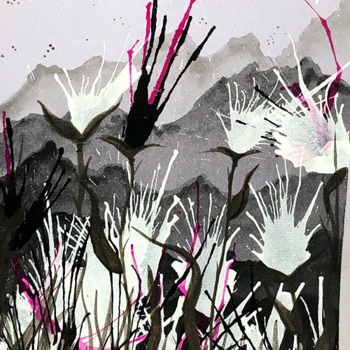 Watercolours and ink art new