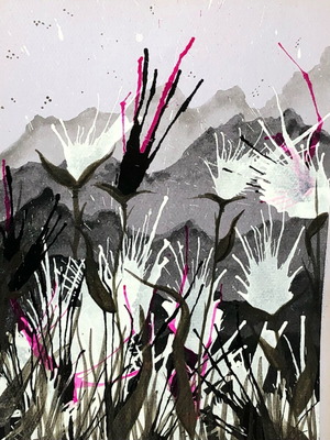Watercolours and ink art καινούργιο