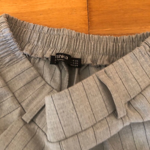 Bershka striped pants like new with pockets