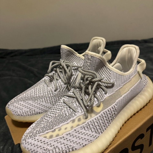 adidas gazelle silver green womens ADIDAS YEEZY BOOST 350 V2 NATURAL(PRE-OWNED) FZ5246 SIZE 10  Original Grail