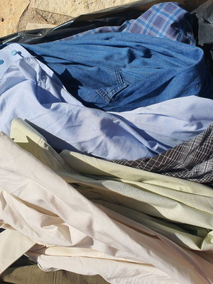 Shirts 8XL multicolored like new, need freshening up