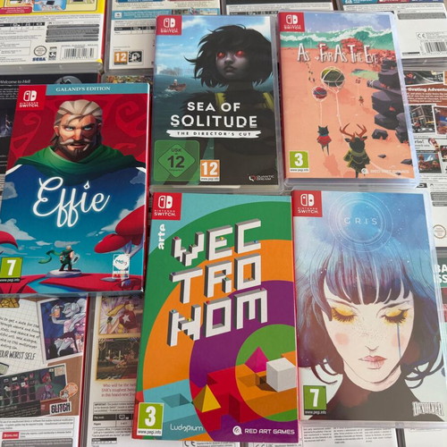 Large Lot of 68 Video Games for Nintendo Switch, PS Vita, PS3 and Xbox New